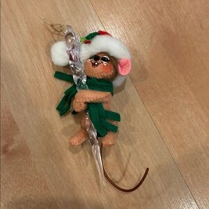 Annalee Christmas Red Mouse Ornament